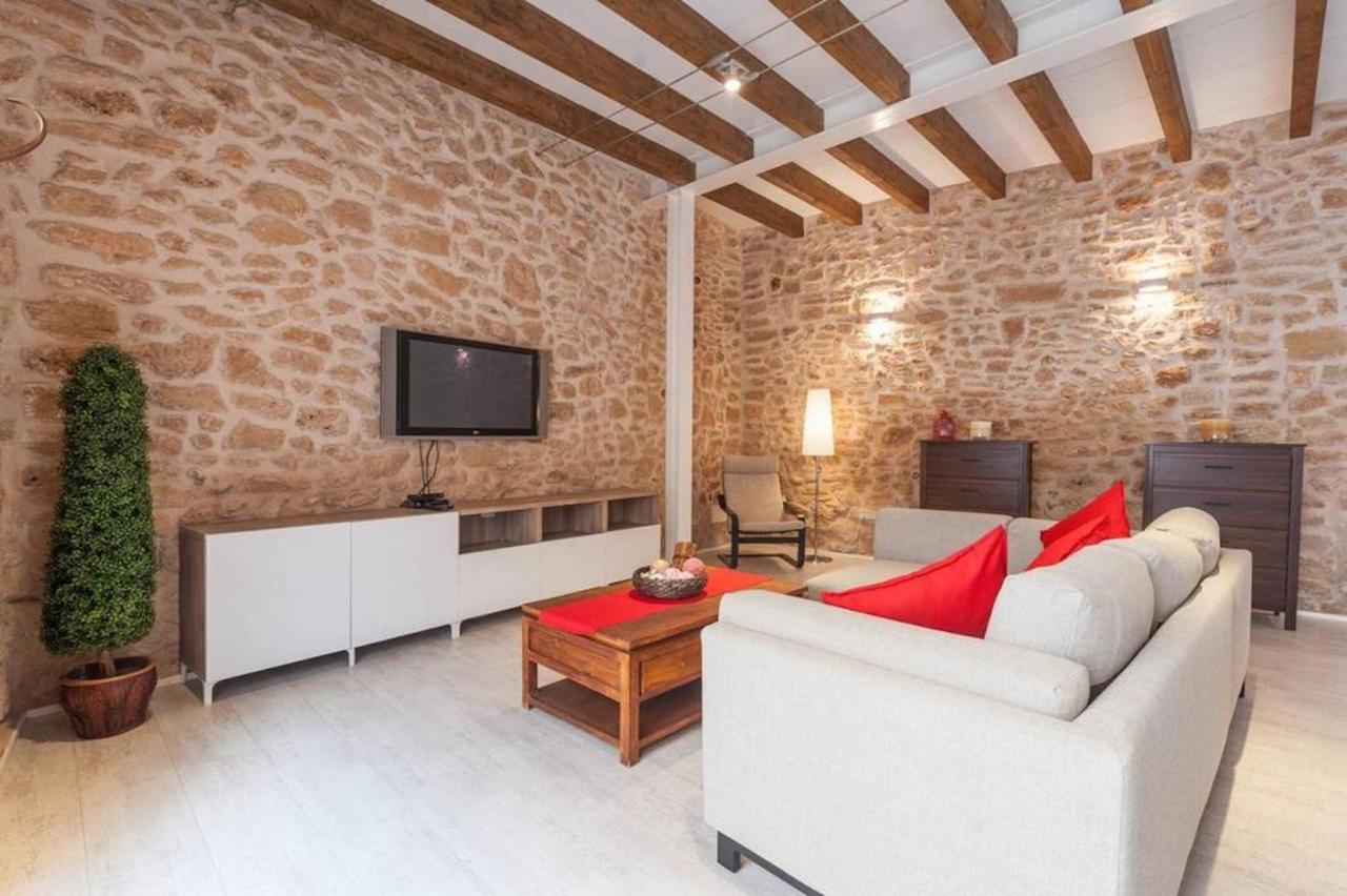 Villa Casa Sa Pedra, en el centro histórico de Alcudia Exterior foto