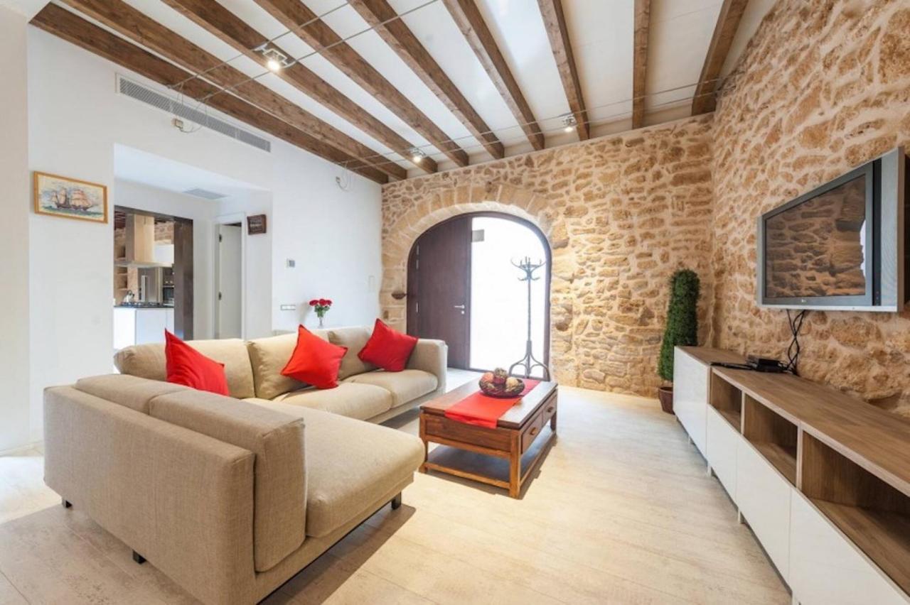 Villa Casa Sa Pedra, en el centro histórico de Alcudia Exterior foto